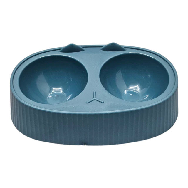 Cat Ear Dual Feeding Bowl