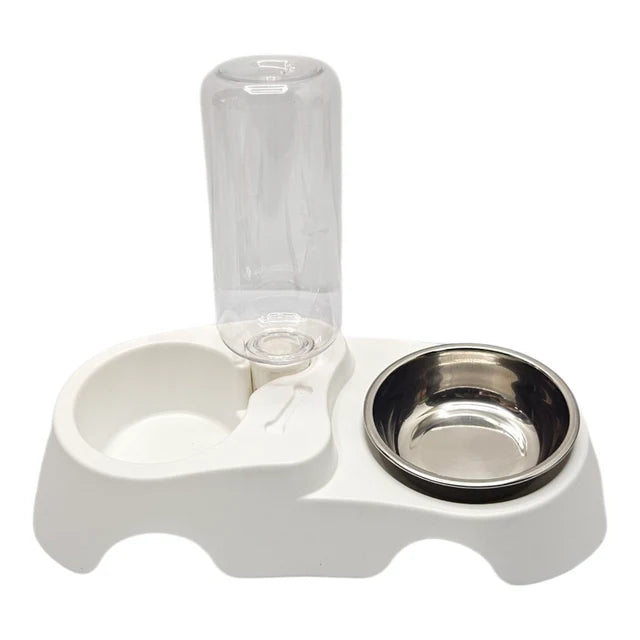 Pet Feeder With Water Dispenser