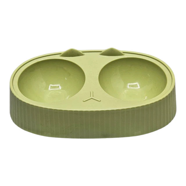 Cat Ear Dual Feeding Bowl