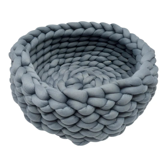 Knitted Basket Bed