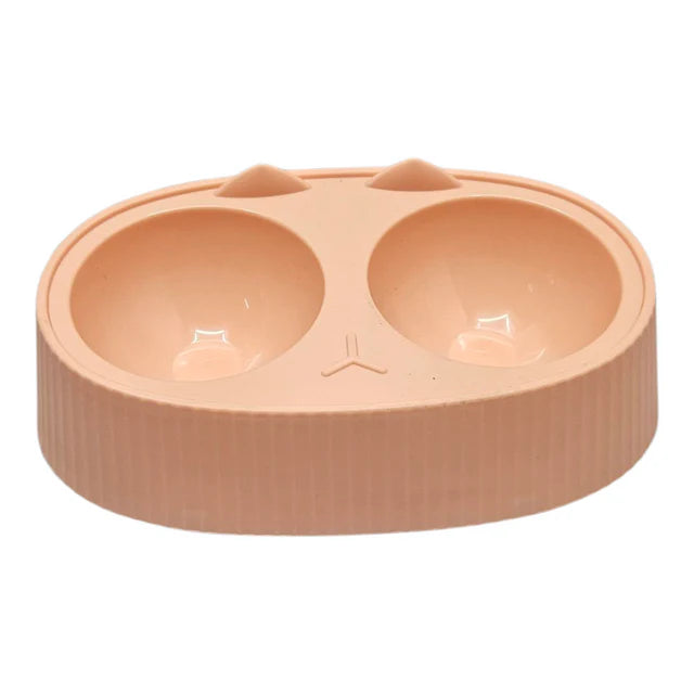 Cat Ear Dual Feeding Bowl
