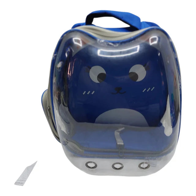Transparent Bubble Pet Carrier Backpack – Breathable &amp; Stylish Travel Bag